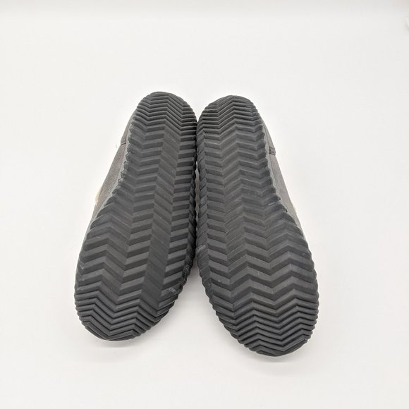 Sorel Men's Suede Gray Dude Moc Slippers Size 10.5 - Picture 5 of 8